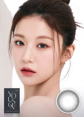 Lensme Youson Monthly Gray Colored Contact Lenses (2 Pack)