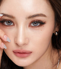 Olens Nella Ash Gray Monthly Colored Contacts (2 Pack)