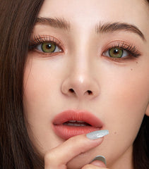 Olens Nella 1Day Ash Olive Colored Contact Lenses (10p)