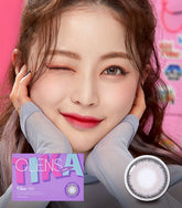 Olens Tika 3con Gray Monthly Contact Lenses (2 Pack)