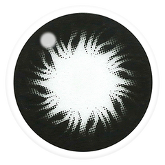 Lenstown Dream Black Monthly Color Contact Lenses (1 Pack)