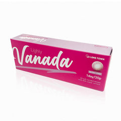 Lenstown 1-Day Lighly Vanada Berry Pink (20 Pack)