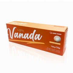 Lenstown 1-Day Lighly Vanada Orange Brown (20 Pack)
