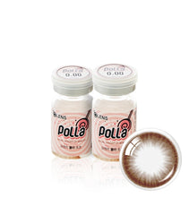 OLENS Polla Choco 6 months disposable Contact Lenses (1 Lens)