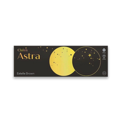 Clalen Astra Estelle Brown Daily Colored Contact Lenses (30 Pack)