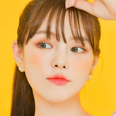 Lenstown Monthly Colored Contact Lenses KakaoFriends Muzi Gray (2 Pack)