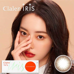 Clalen Iris 1 Day Alicia Brown Daily Colored Contact Lenses (30 Pack)